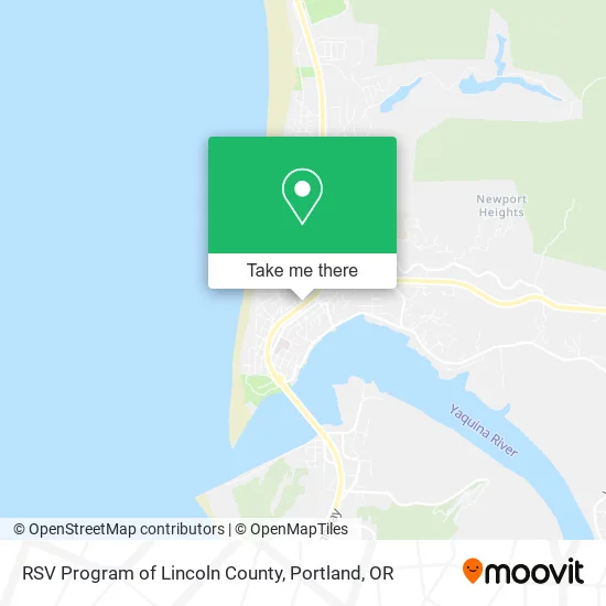 RSV Program of Lincoln County map