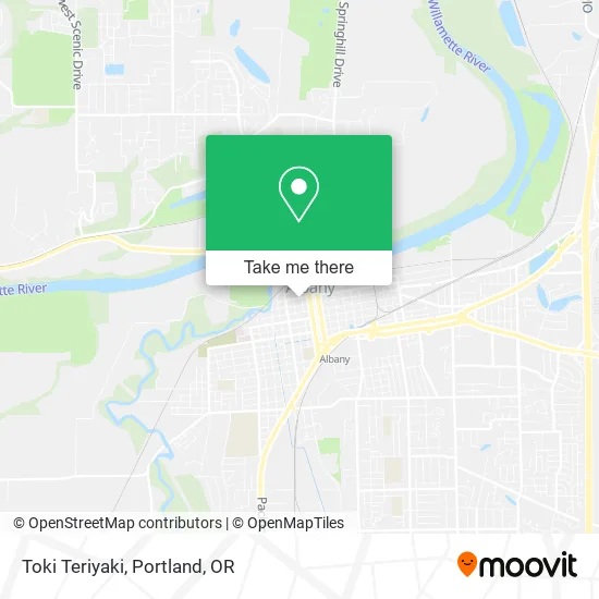 Mapa de Toki Teriyaki