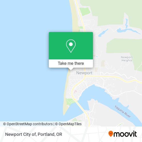 Mapa de Newport City of