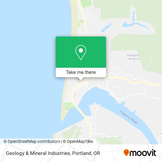 Mapa de Geology & Mineral Industries