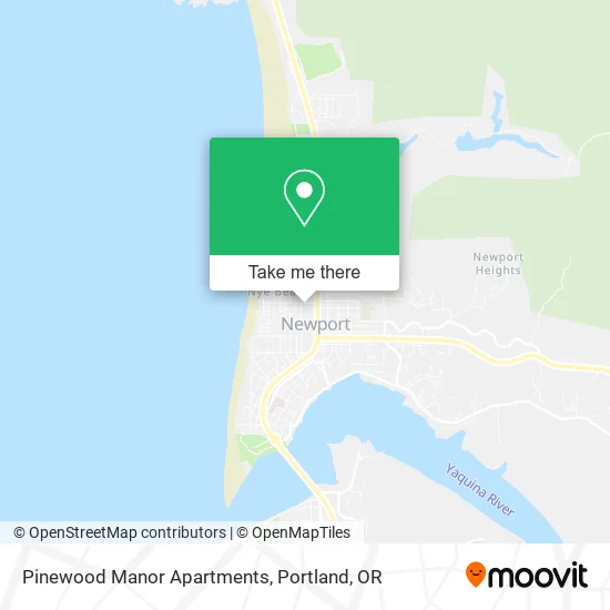 Pinewood Manor Apartments map