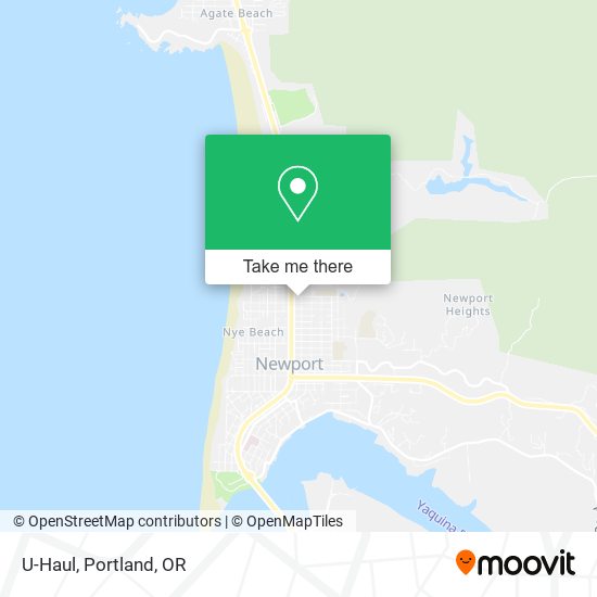 Mapa de U-Haul