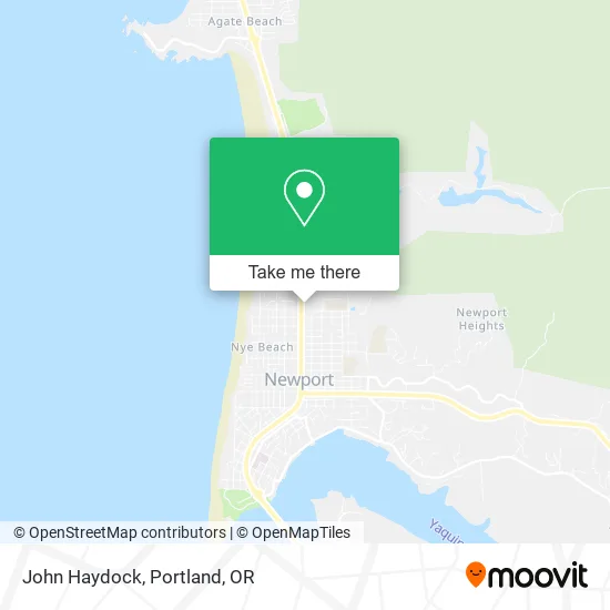 John Haydock map