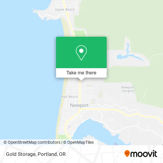 Gold Storage map