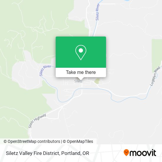 Siletz Valley Fire District map