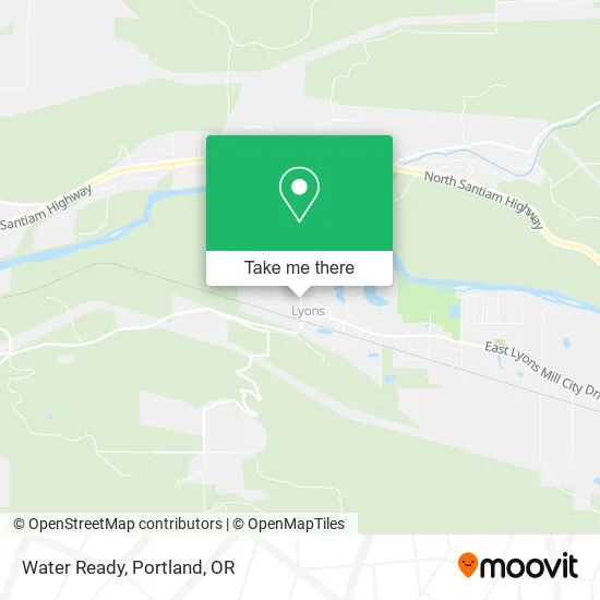 Water Ready map