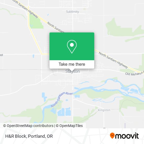 H&R Block map