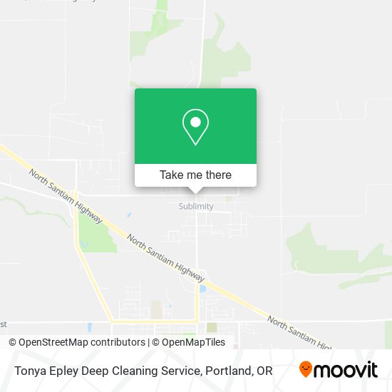 Mapa de Tonya Epley Deep Cleaning Service