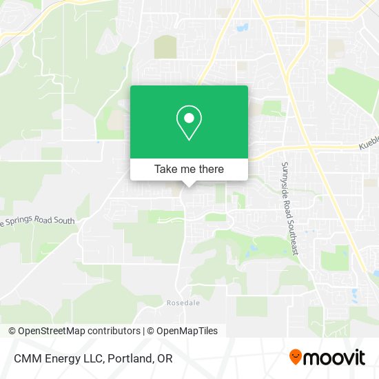 CMM Energy LLC map