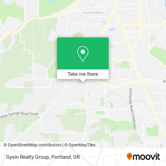 Gysin Realty Group map