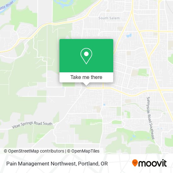 Mapa de Pain Management Northwest