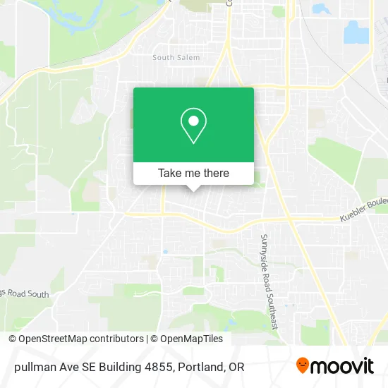 Mapa de pullman Ave SE Building 4855