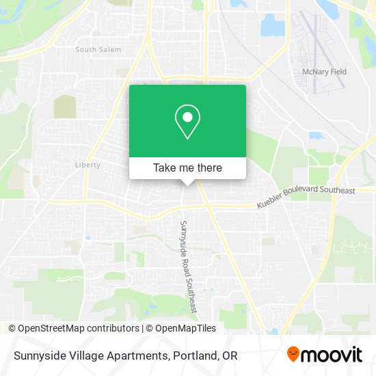 Mapa de Sunnyside Village Apartments