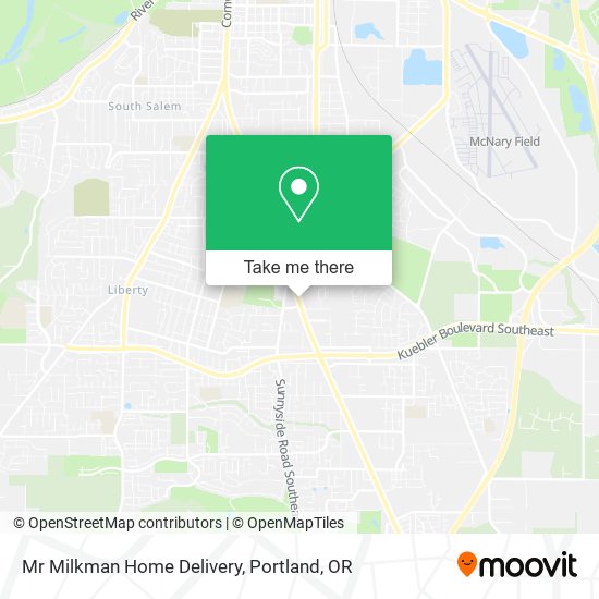 Mapa de Mr Milkman Home Delivery