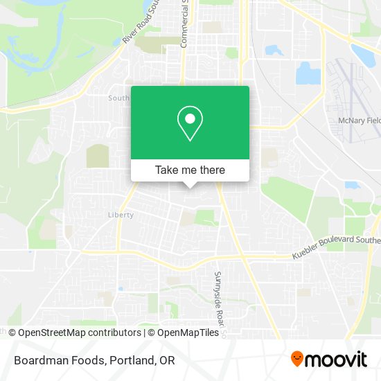 Boardman Foods map