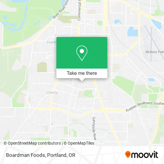 Mapa de Boardman Foods