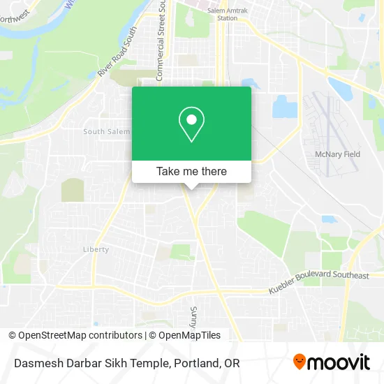 Dasmesh Darbar Sikh Temple map