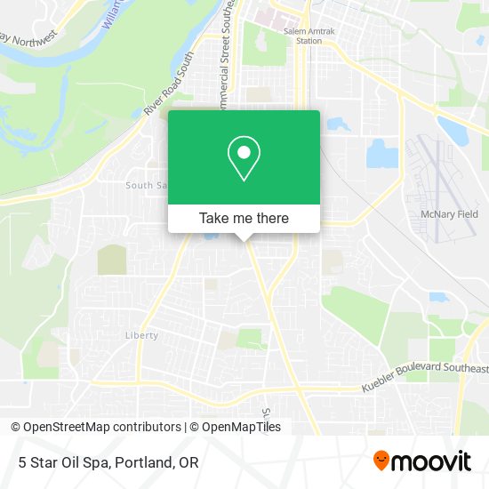 Mapa de 5 Star Oil Spa