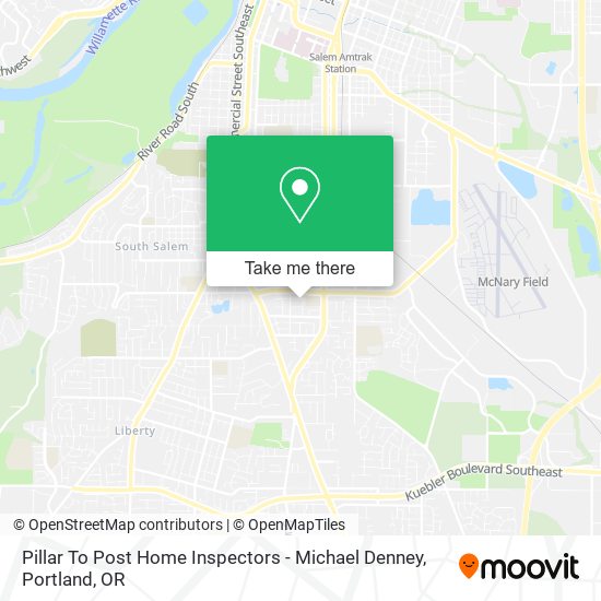 Pillar To Post Home Inspectors - Michael Denney map