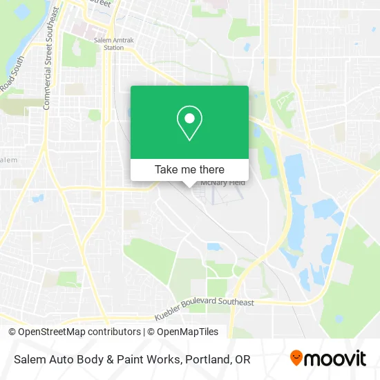 Salem Auto Body & Paint Works map