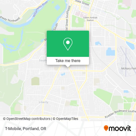 T-Mobile map