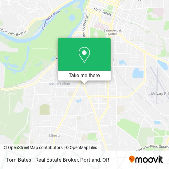 Mapa de Tom Bates - Real Estate Broker