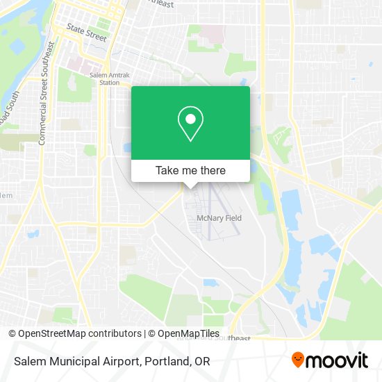 Mapa de Salem Municipal Airport