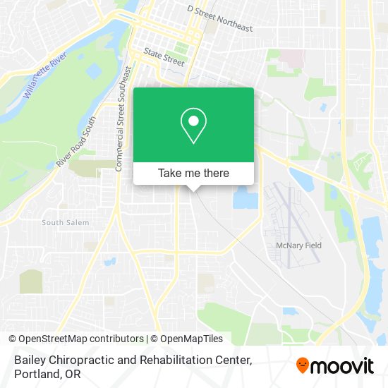 Mapa de Bailey Chiropractic and Rehabilitation Center