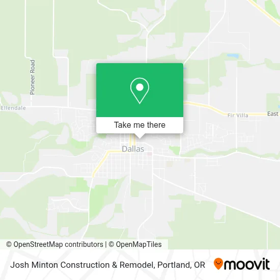 Josh Minton Construction & Remodel map