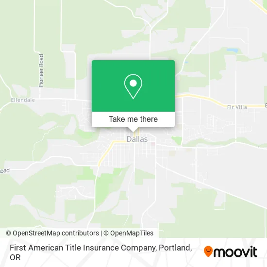 First American Title Insurance Company map