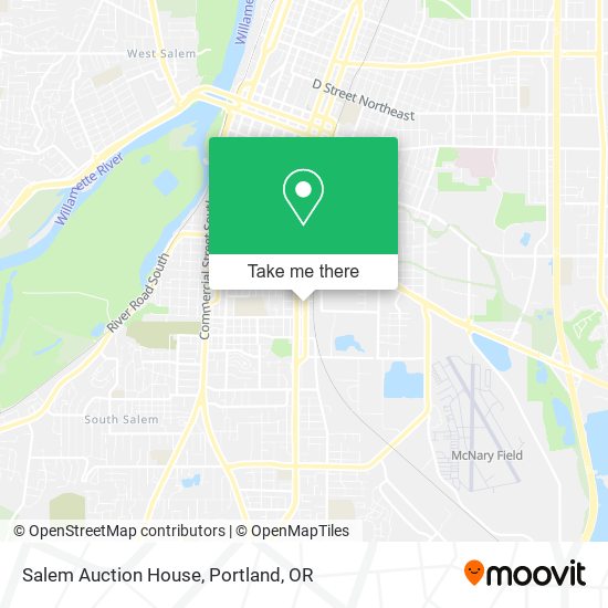 Salem Auction House map