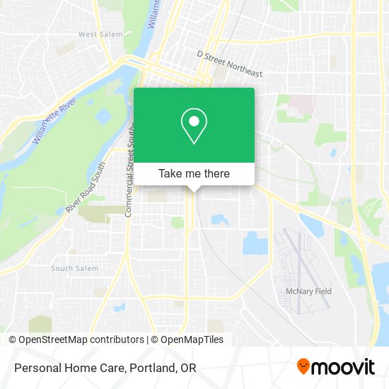 Personal Home Care map