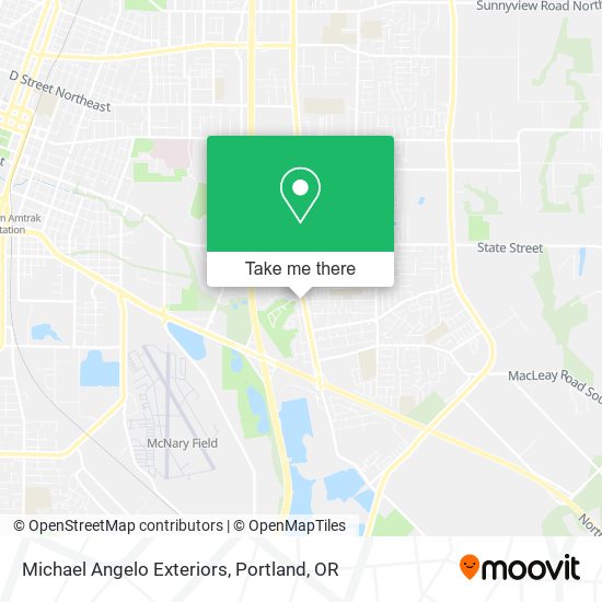 Michael Angelo Exteriors map