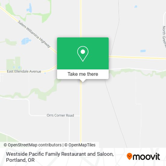 Westside Pacific Family Restaurant and Saloon map