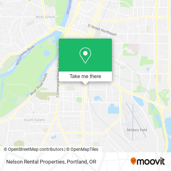 Nelson Rental Properties map