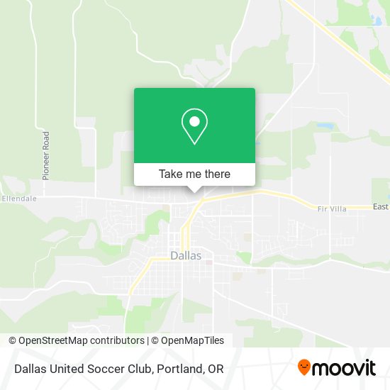 Mapa de Dallas United Soccer Club