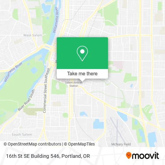 16th St SE Building 546 map