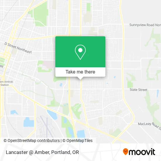 Lancaster @ Amber map