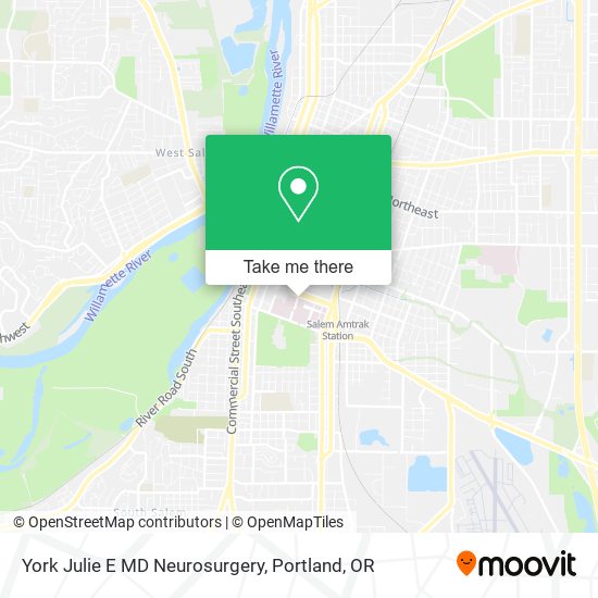 York Julie E MD Neurosurgery map