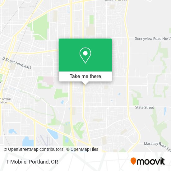 T-Mobile map