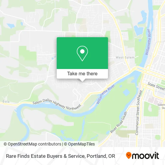 Rare Finds Estate Buyers & Service map