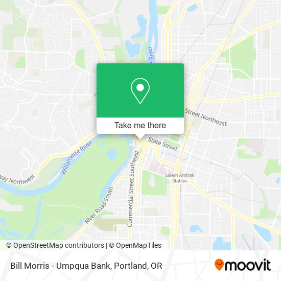 Bill Morris - Umpqua Bank map