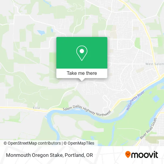 Mapa de Monmouth Oregon Stake