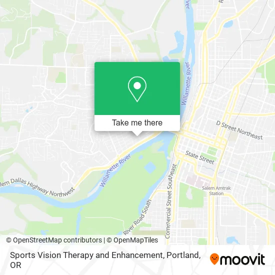 Sports Vision Therapy and Enhancement map