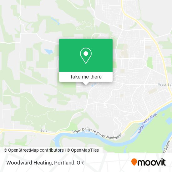 Woodward Heating map