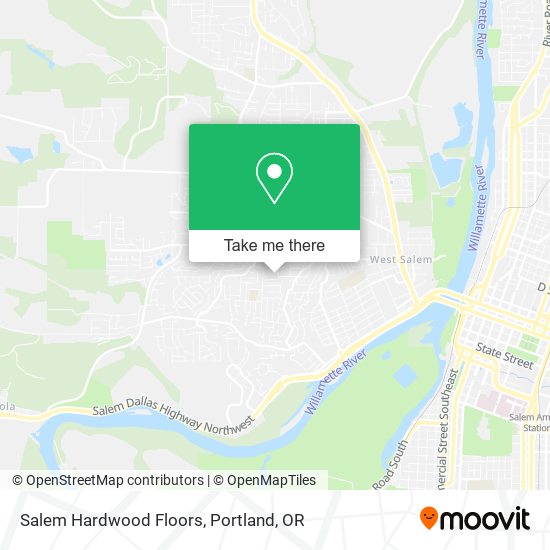 Salem Hardwood Floors map