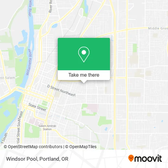 Windsor Pool map