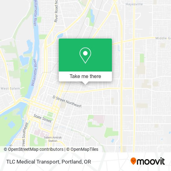 TLC Medical Transport map