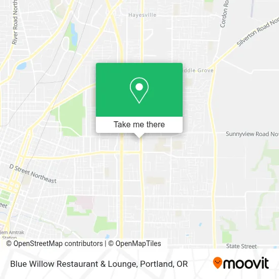 Blue Willow Restaurant & Lounge map