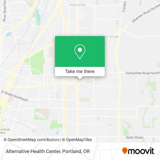Mapa de Alternative Health Center